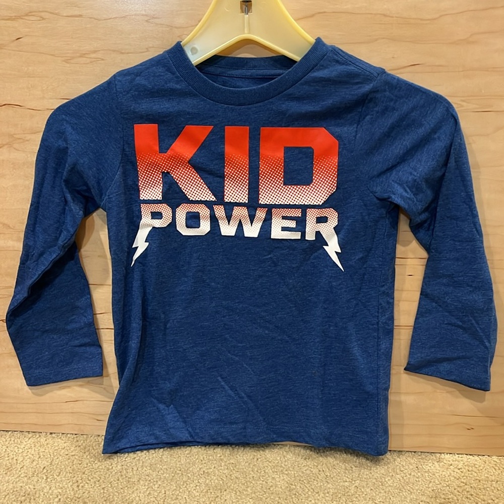 👶“Kid power” long sleeve tee